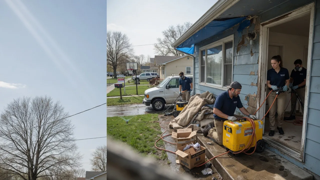 Basement Flood Cleanup in Poteet, TX near me